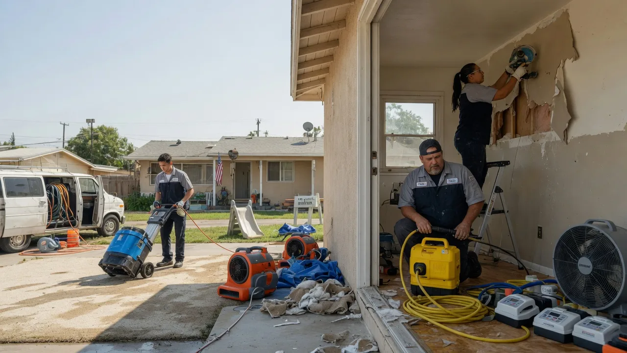 Water Damage Restoration in Sweeny, TX near me